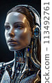 Near-future AI technology robot android 113492761