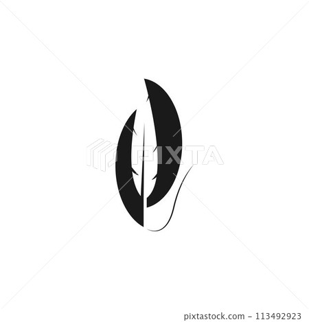 feather logo 113492923
