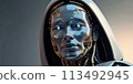 Futuristic Android AI Robot 113492945