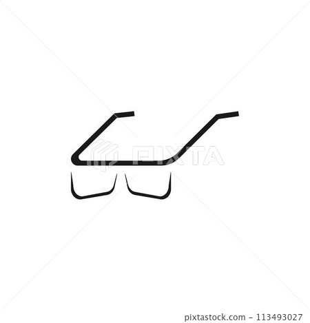 glasses logo 113493027