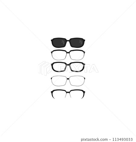 glasses logo glasses logo 113493033