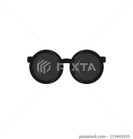 glasses logo 113493035