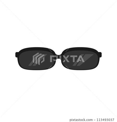glasses logo 113493037