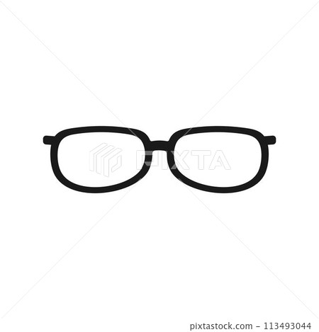 glasses logo glasses logo 113493044