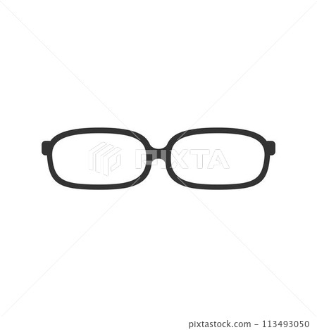 glasses logo 113493050