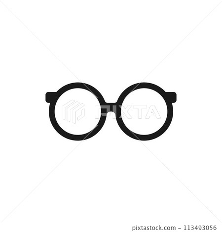 glasses logo glasses logo 113493056