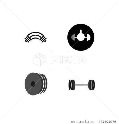 fitness logo 113493076