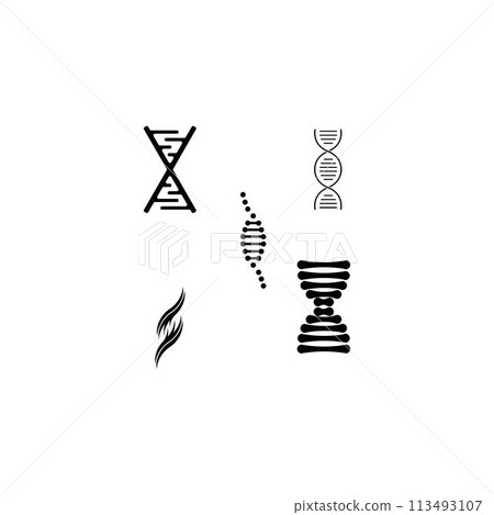 DNA logo 113493107