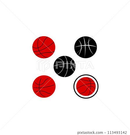 basket ball logo 113493142