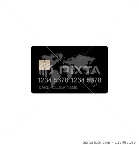credit card logo 113493156