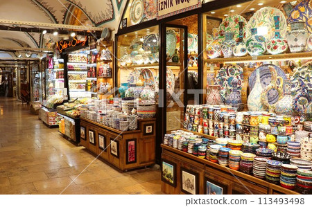 Grand Bazaar, Istanbul Historic Area, World Heritage Site, Türkiye 113493498