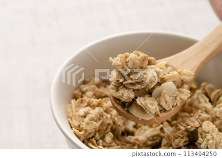 Granola Cereal Spoon Granola Cereal Spoon 113494250