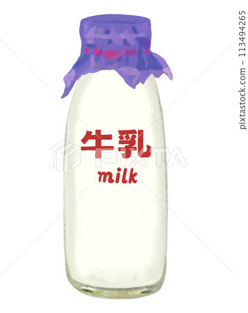 Milk bottle 113494265