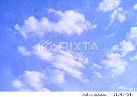 Blue sky and cloud image 113494513