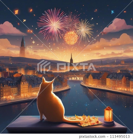 欣賞貓煙火 113495013
