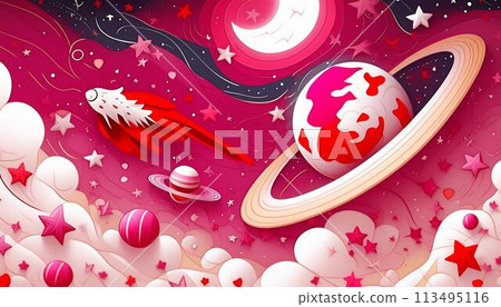 一個奇幻又可愛的宇宙世界 113495116