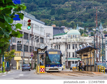 Hakodate tram and Jujigai intersection 113497909