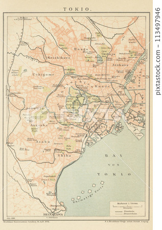 Early 20th Century World Map Japan Early 20th Century World Map Japan 113497946