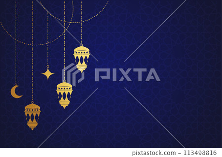 Vector Ramadan, Eid al-Fitr, Islamic background template 113498816
