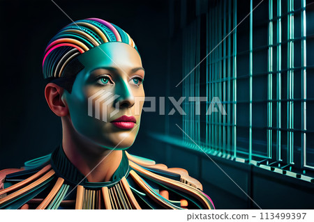 AI ethics and thought-provoking digital art intersect to challenge our perceptions AI ethics and thought-provoking digital art intersect to challenge our perceptions 113499397