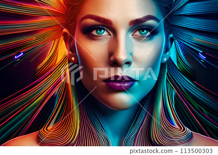 AI ethics and thought-provoking digital art intersect to challenge our perceptions 113500303