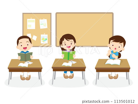students and teacher in classroom 113501012