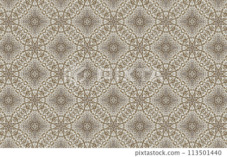 Image of geometric seamless pattern. kaleidoscopic background 113501440