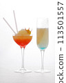 Cocktail image on white background 113501557