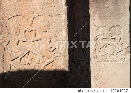 Angkor Thom,the most famous  site in Cambodia 113501627