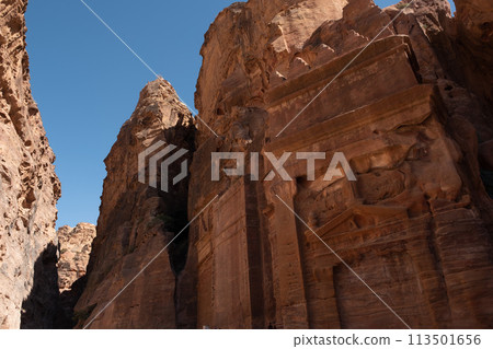 Petra, ancient city in Jordan Petra, ancient city in Jordan 113501656