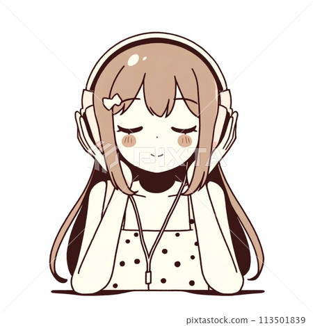 聽音樂的女孩 聽音樂的女孩 113501839