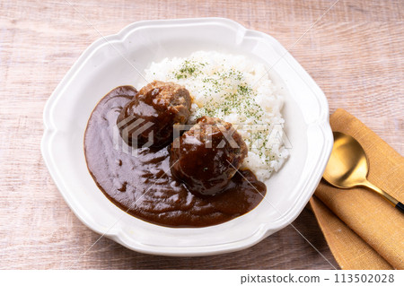 Hamburger curry Hamburger curry 113502028