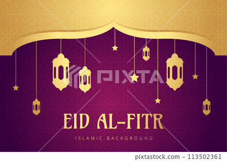 Vector Ramadan, Eid al-Fitr, Islamic background template 113502361