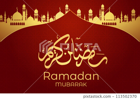 Vector Ramadan, Eid al-Fitr, Islamic background template 113502370