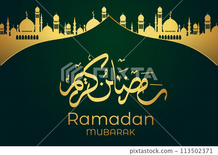 Vector Ramadan, Eid al-Fitr, Islamic background template 113502371