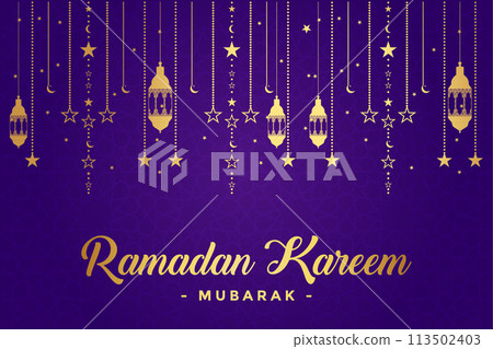 Vector Ramadan, Eid al-Fitr, Islamic background template 113502403