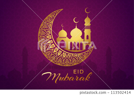 Vector Ramadan, Eid al-Fitr, Islamic background template 113502414