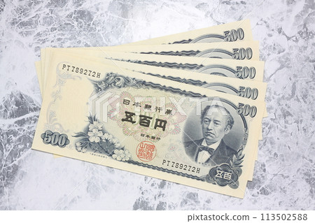 500日元的賬單 113502588