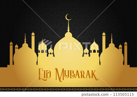 Vector Ramadan, Eid al-Fitr, Islamic background template Vector Ramadan, Eid al-Fitr, Islamic background template 113503113