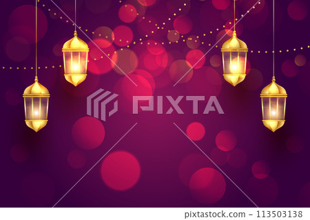 Vector Ramadan, Eid al-Fitr, Islamic background template 113503138
