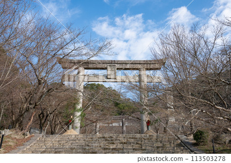 寶滿宮灶門神社鳥居<福岡縣太宰府市/2023年12月> 寶滿宮灶門神社鳥居<福岡縣太宰府市/2023年12月> 113503278