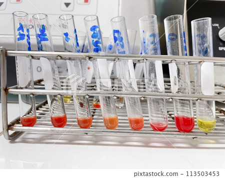 Blood bank laboratory with equipment. Blood bank laboratory with equipment. 113503453