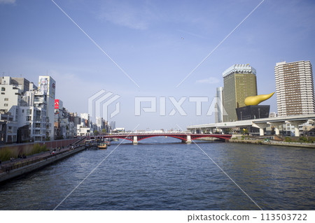 Bridge over Sumida River 113503722