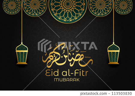 Vector Ramadan, Eid al-Fitr, Islamic background template 113503830