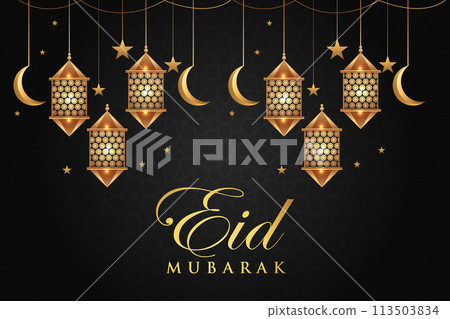Vector Ramadan, Eid al-Fitr, Islamic background template Vector Ramadan, Eid al-Fitr, Islamic background template 113503834