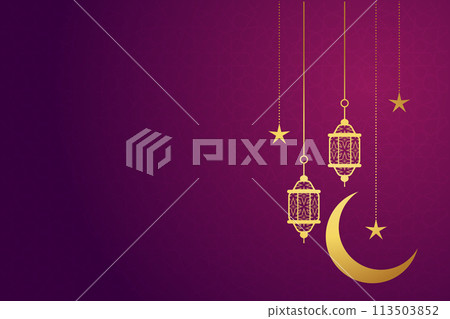 Vector Ramadan, Eid al-Fitr, Islamic background template 113503852