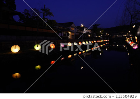 Kurashiki Spring Evening Lights (Kurashiki Bikan Historical Quarter) 9334 113504929