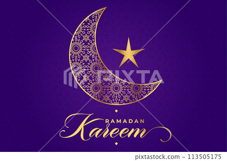 Vector Ramadan, Eid al-Fitr, Islamic background template Vector Ramadan, Eid al-Fitr, Islamic background template 113505175