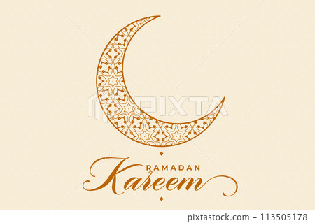 Vector Ramadan, Eid al-Fitr, Islamic background template 113505178
