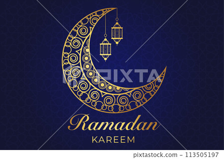 Vector Ramadan, Eid al-Fitr, Islamic background template 113505197